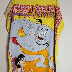 Vintage Disney Aladdin Bath Towel
